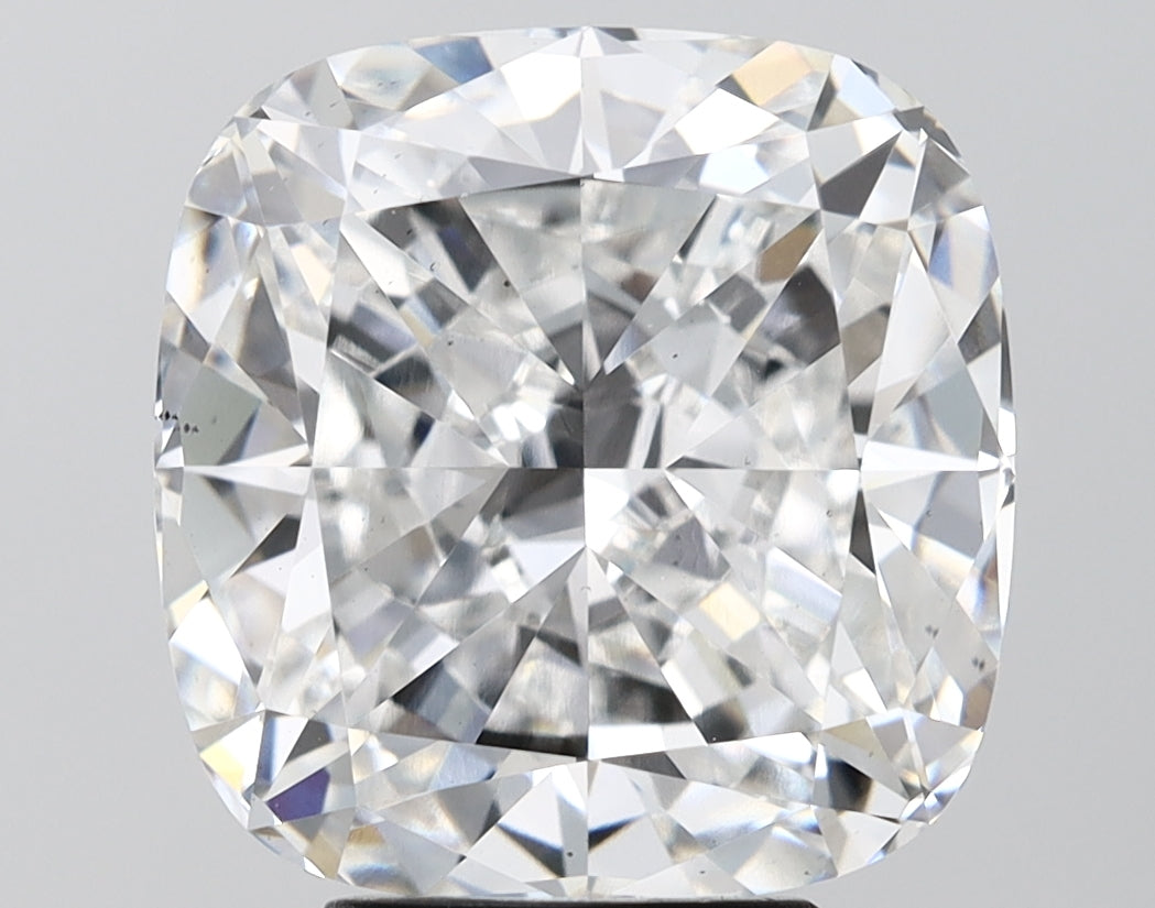 IGI SQ.CUSHION 8.03 Carat VS2 Clarity D Color  byHiraya Lab Diamonds
