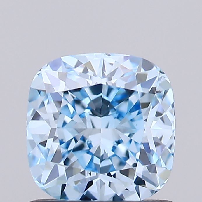 IGI SQ.CUSHION 1.02 Carat VS1 Clarity F.I.BLUE Color