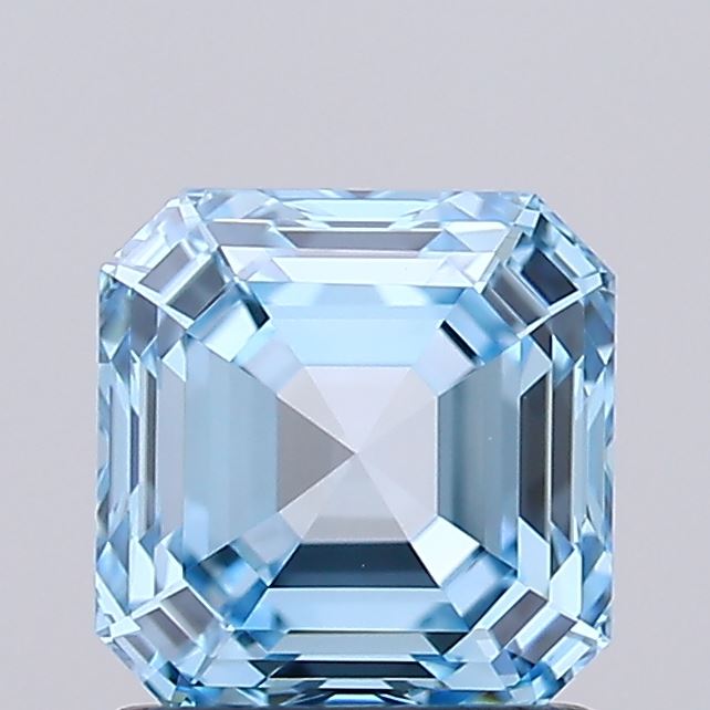 IGI ASSCHER 1.33 Carat VVS1 Clarity F.V.BLUE Color