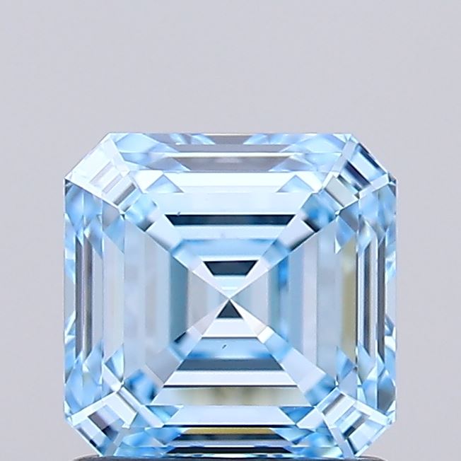IGI ASSCHER 1.18 Carat VS1 Clarity F.I.BLUE Color
