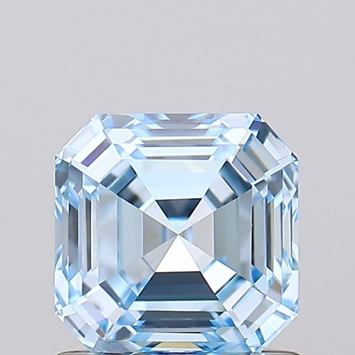 IGI ASSCHER 1.0 Carat VS1 Clarity F.I.BLUE Color