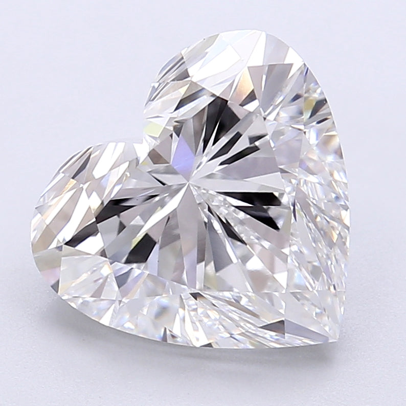 IGI Heart 5.02 Carat VVS2 Clarity D Color