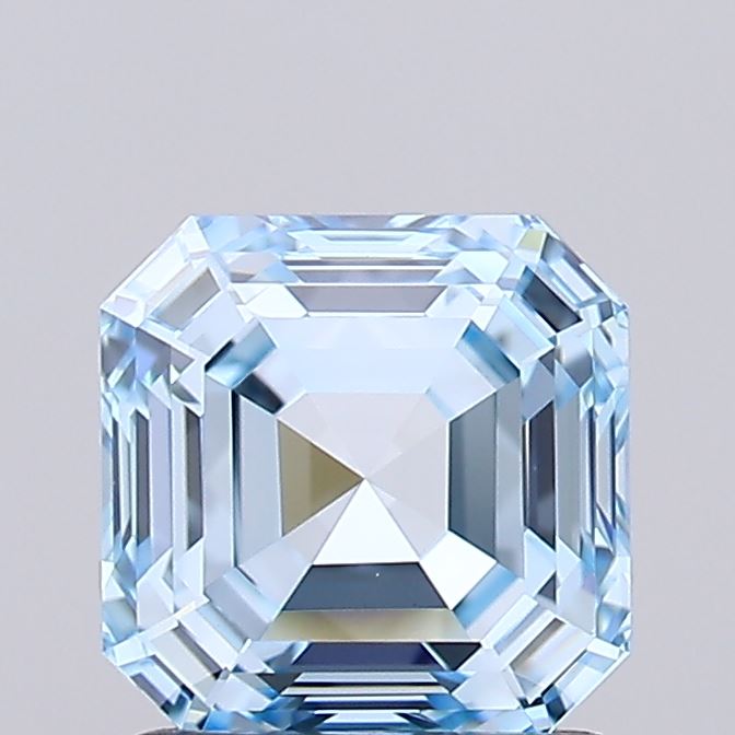 IGI ASSCHER 1.43 Carat VVS2 Clarity F.I.BLUE Color