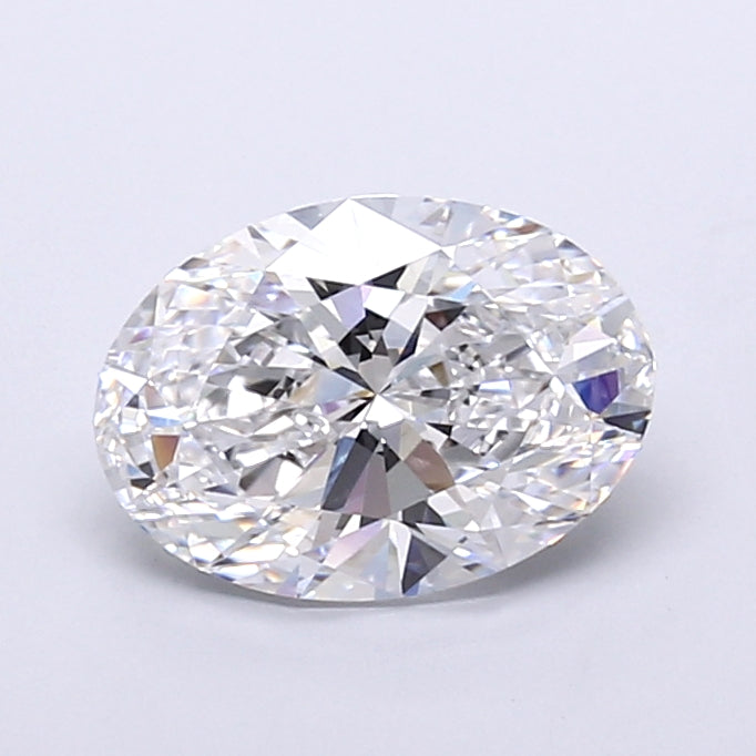 IGI Oval 4.10 Carat VVS2 Clarity D Color