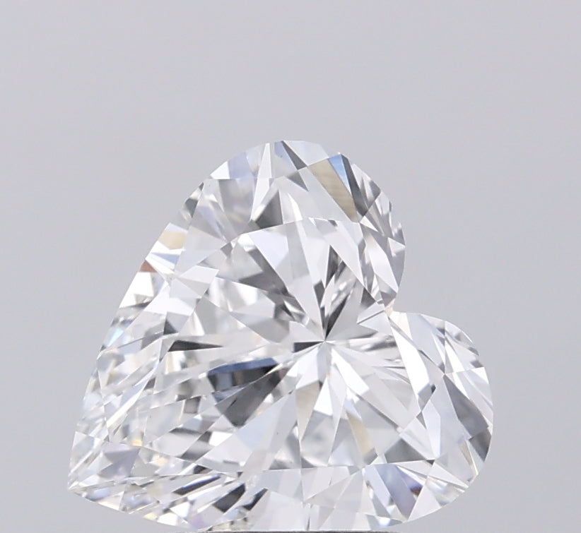 IGI HEART 2.58 Carat VVS2 Clarity E Color