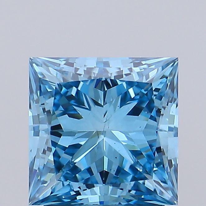 IGI PRINCESS 1.71 Carat VS1 Clarity F.V.BLUE Color