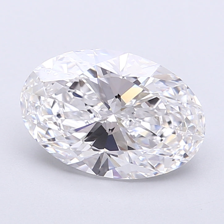 IGI Oval 2.01 Carat VVS1 Clarity D Color