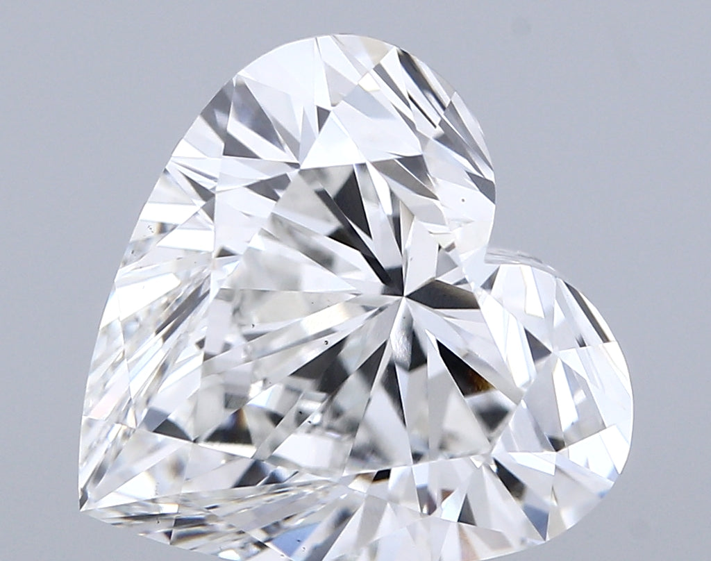 IGI Heart 7.54 Carat VS1 Clarity F Color