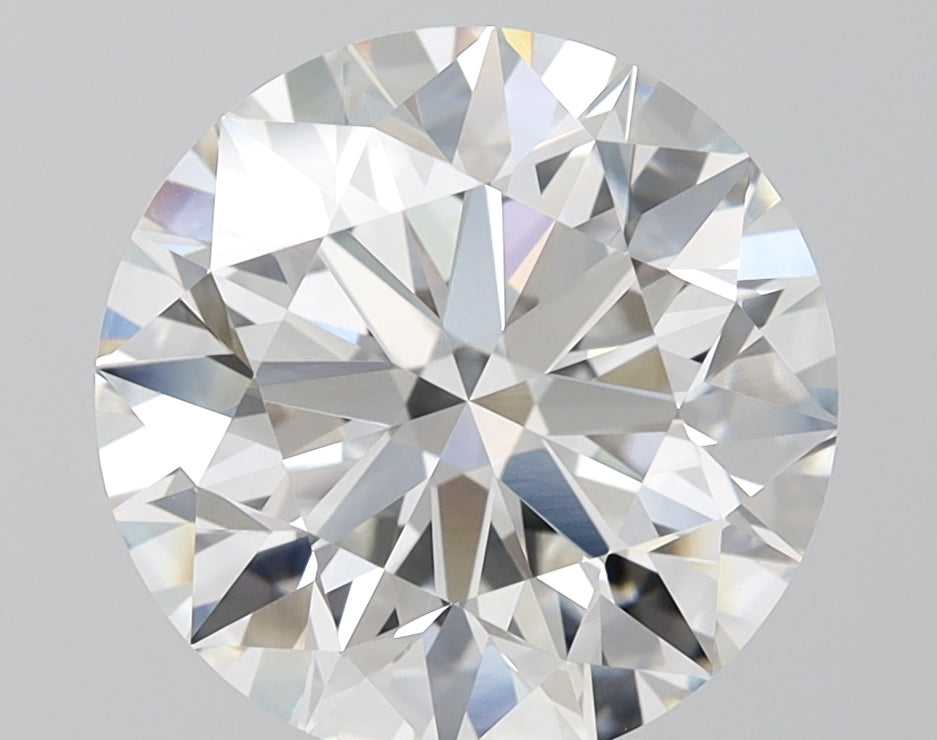 IGI  ROUND 5.03 Carat VVS1 Clarity F Color  byHiraya Lab Diamonds