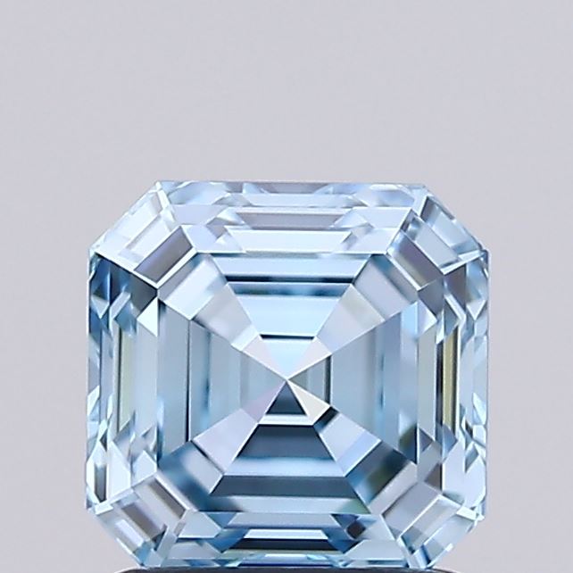 IGI ASSCHER 1.26 Carat IF Clarity F.V.BLUE Color