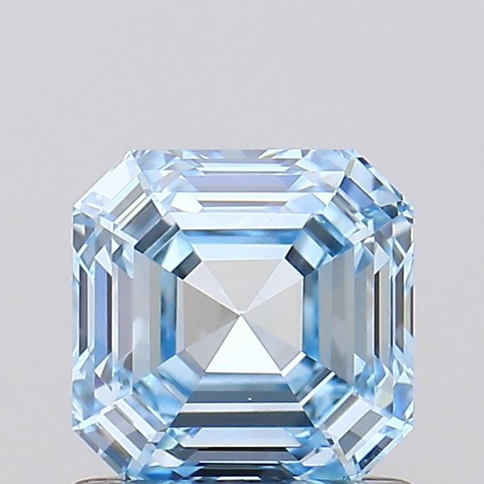 IGI ASSCHER 1.03 Carat VS1 Clarity F.I.BLUE Color