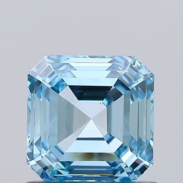 IGI ASSCHER 0.92 Carat VS1 Clarity F.I.BLUE Color