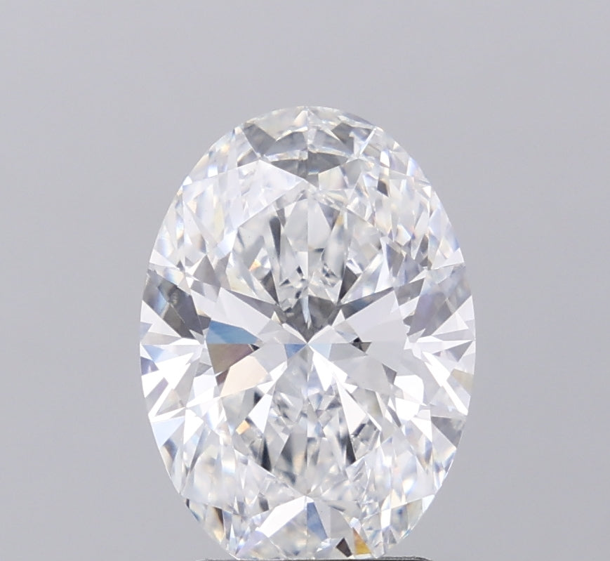 IGI OVAL 4.00 Carat VVS2 Clarity E Color
