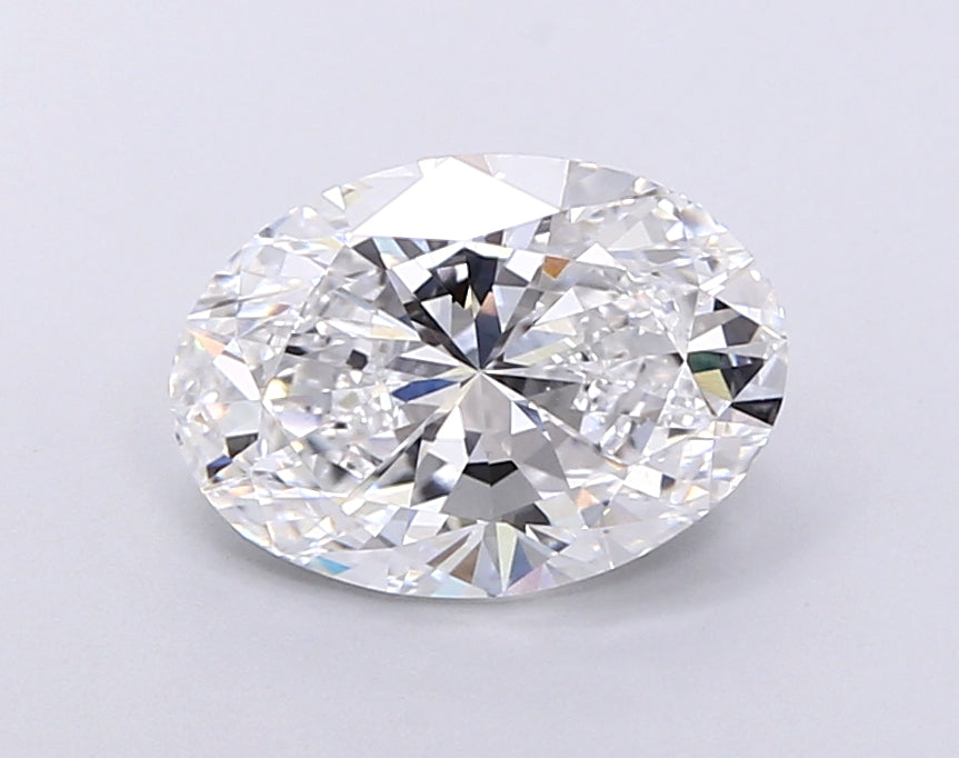 IGI Oval 2.51 Carat VVS1 Clarity D Color