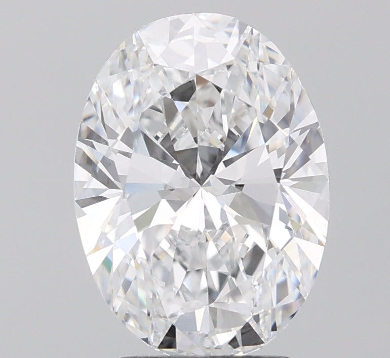 IGI OVAL 2.71 Carat VVS1 Clarity E Color