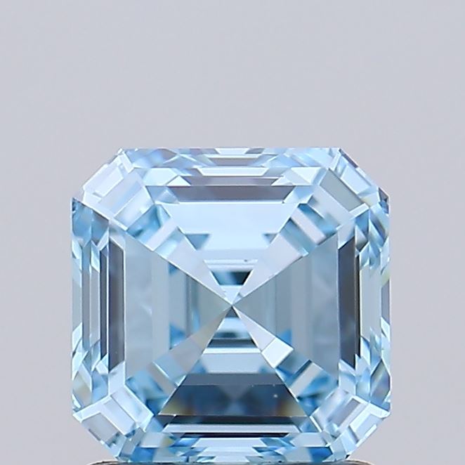 IGI ASSCHER 1.27 Carat IF Clarity F.V.BLUE Color