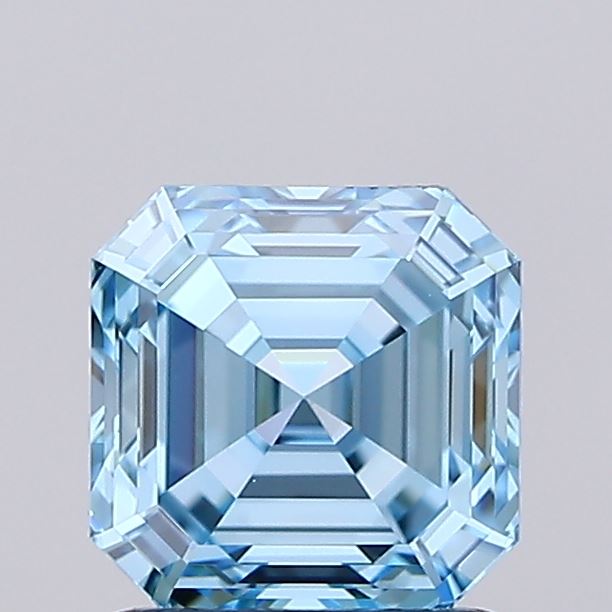 IGI ASSCHER 1.23 Carat VVS1 Clarity F.V.BLUE Color